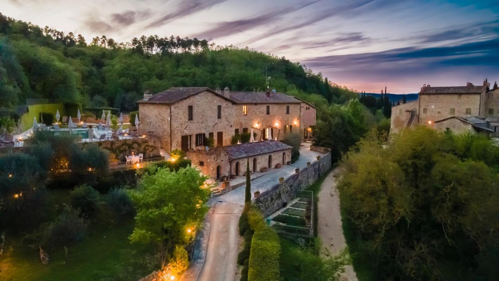 Relais Le Macine Di Stigliano Hotel Sovicille Exterior photo